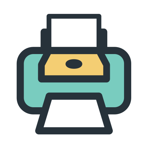 Color Block Facsimile svg vector icon