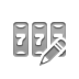 slot,machine,pencil icon