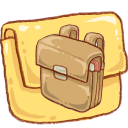 folder,schoolbag icon