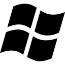 circle, hovytech, media, microsoft, old, social, windows svg vector icon