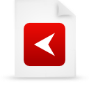 file,document,paper,red icon