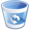 trashcan,empty,blank icon
