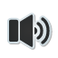speaker, sticker icon
