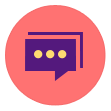 bubble, comment, communication, email, mail, speech, talk icon