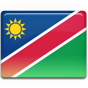 namibia,flag,country icon