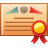 diploma, graduation, license icon