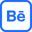behance, design, media, portfolio, share, social, yumminky svg vector icon