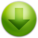 arrow, down icon