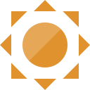 hot, summer, sun, sunny, weather svg vector icon