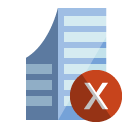 company,cross icon