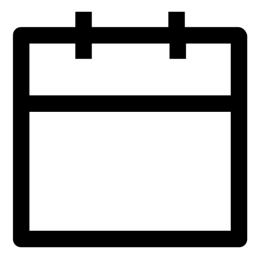 Calendar svg vector icon