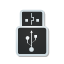 stick, sticker, usb icon