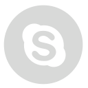 circle, gray, skype svg vector icon