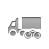 semi,trailer,truck,binoculars icon
