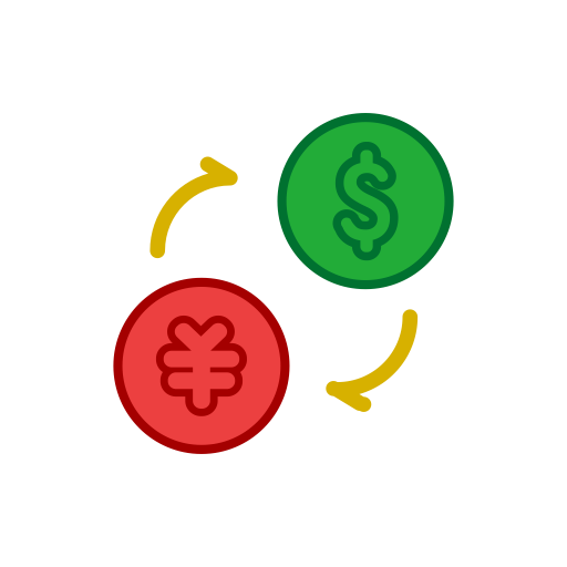 Currency Exchange svg vector icon