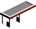 gas station, petrol svg vector icon