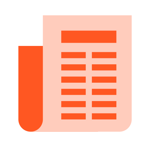 News svg vector icon