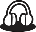 creative, handrawn, headphone, mic, multimedia, music, shape svg vector icon