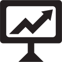 business, computer, plan, statistics svg vector icon