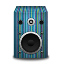 lines, speaker icon