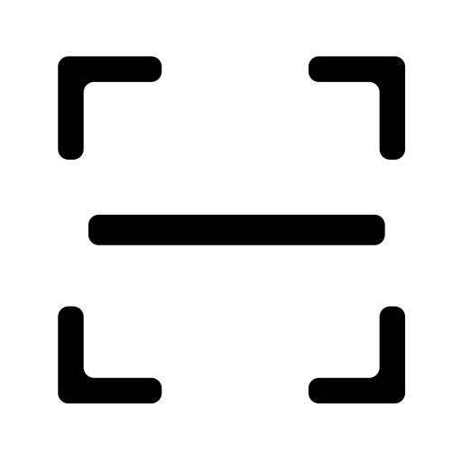 Scan svg vector icon