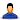 user,male,blue icon
