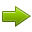 arrow, green, right icon