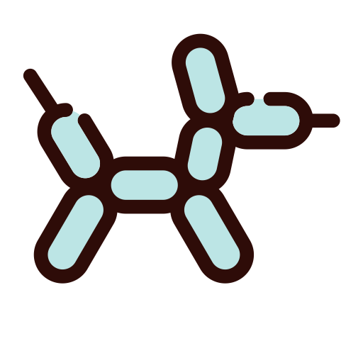 Balloon Dog svg vector icon