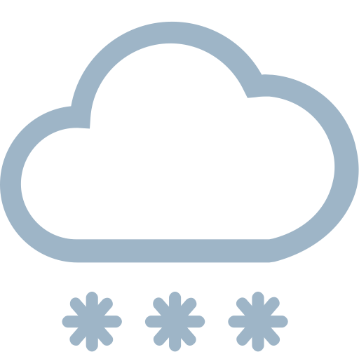 Heavy Snow svg vector icon