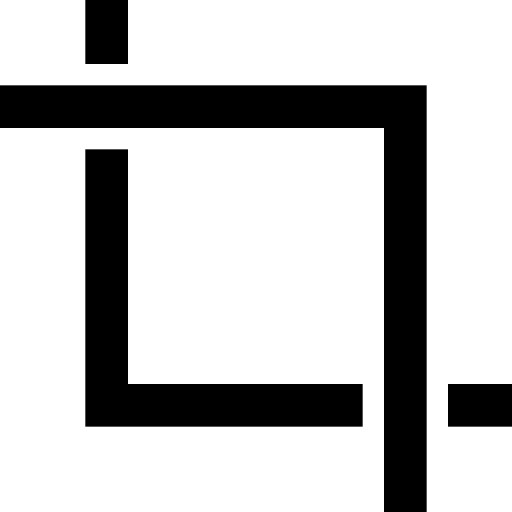 Ios Crop Strong svg vector icon