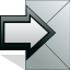 mail,forward,send,next,right,envelop,message,email,letter,yes,arrow,correct,ok icon