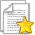 document,star,file,paper,favourite,bookmark icon
