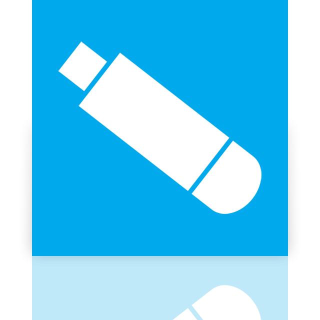 mirror, usb icon