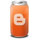blogger, drink, web20 icon