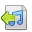 import,audio,document,file,paper icon