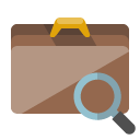 briefcase,zoom icon