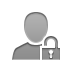 user,lock,open icon