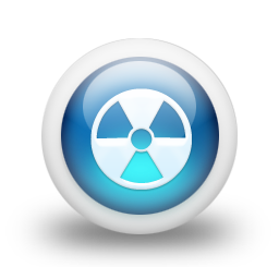 glossy,blue,orb icon