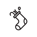 chistmas, gift, present svg vector icon