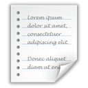css, text icon