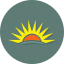 sun,flat,six,revision icon
