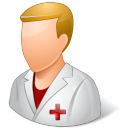 male, nurse icon