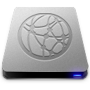 server,slick,remake,drive icon