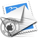 email, envelope, mail, stamp icon