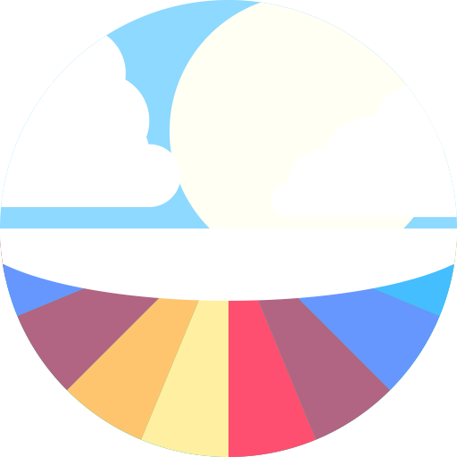 Beautiful Scenery svg vector icon
