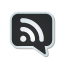 comment, feed, sticker icon