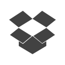brand, cloud, data, dropbox, screen, storage, technology svg vector icon