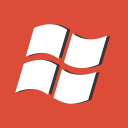 logo, os, red, windows svg vector icon