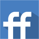 social,media,flat,shadow,set,fiendfeed icon