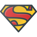 comics, dc, logo, movie, sigil, superman svg vector icon